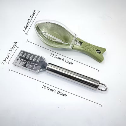 Stainless Steel Fish Scale Remover