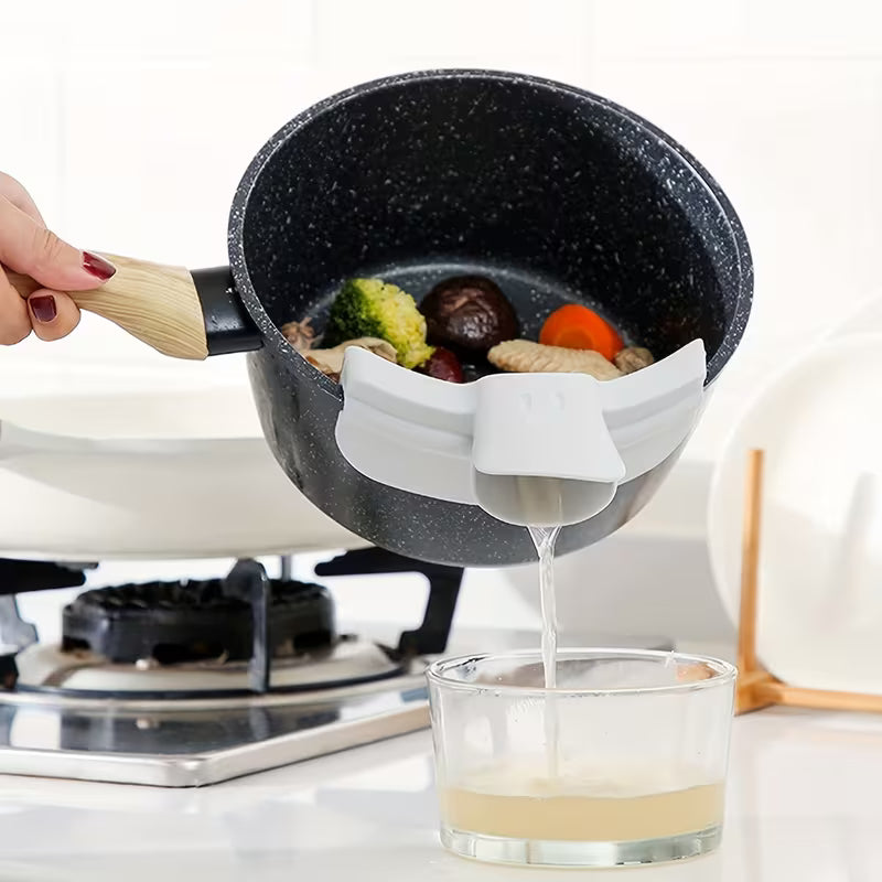 Non-Spill Pot Funnel