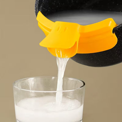 Non-Spill Pot Funnel