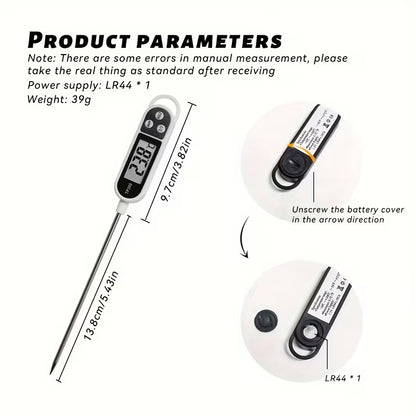 Digital Instant-Read Food Thermometer (2-Piece)