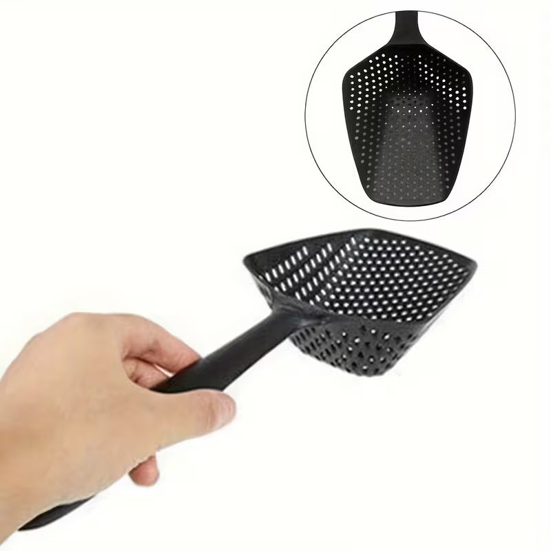 Water Separating Pasta Spoon