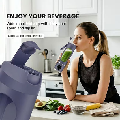 Portable 12-Blade Electric Juicer/Blender
