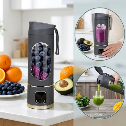 Portable 12-Blade Electric Juicer/Blender