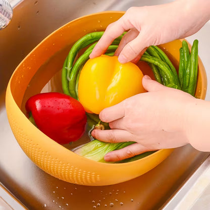6pcs Rice Washing Drain Basket