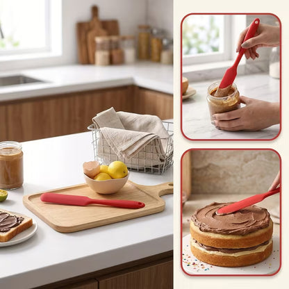 Silicone Jar Spatula Set (6-Piece)