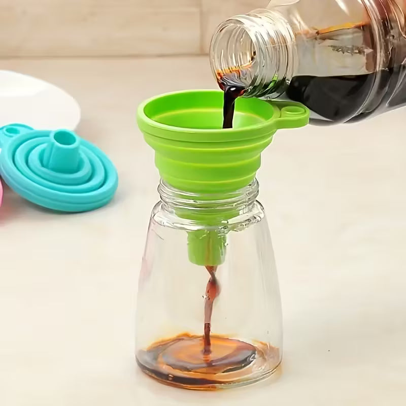 Collapsible Kitchen Funnels (3-Piece)