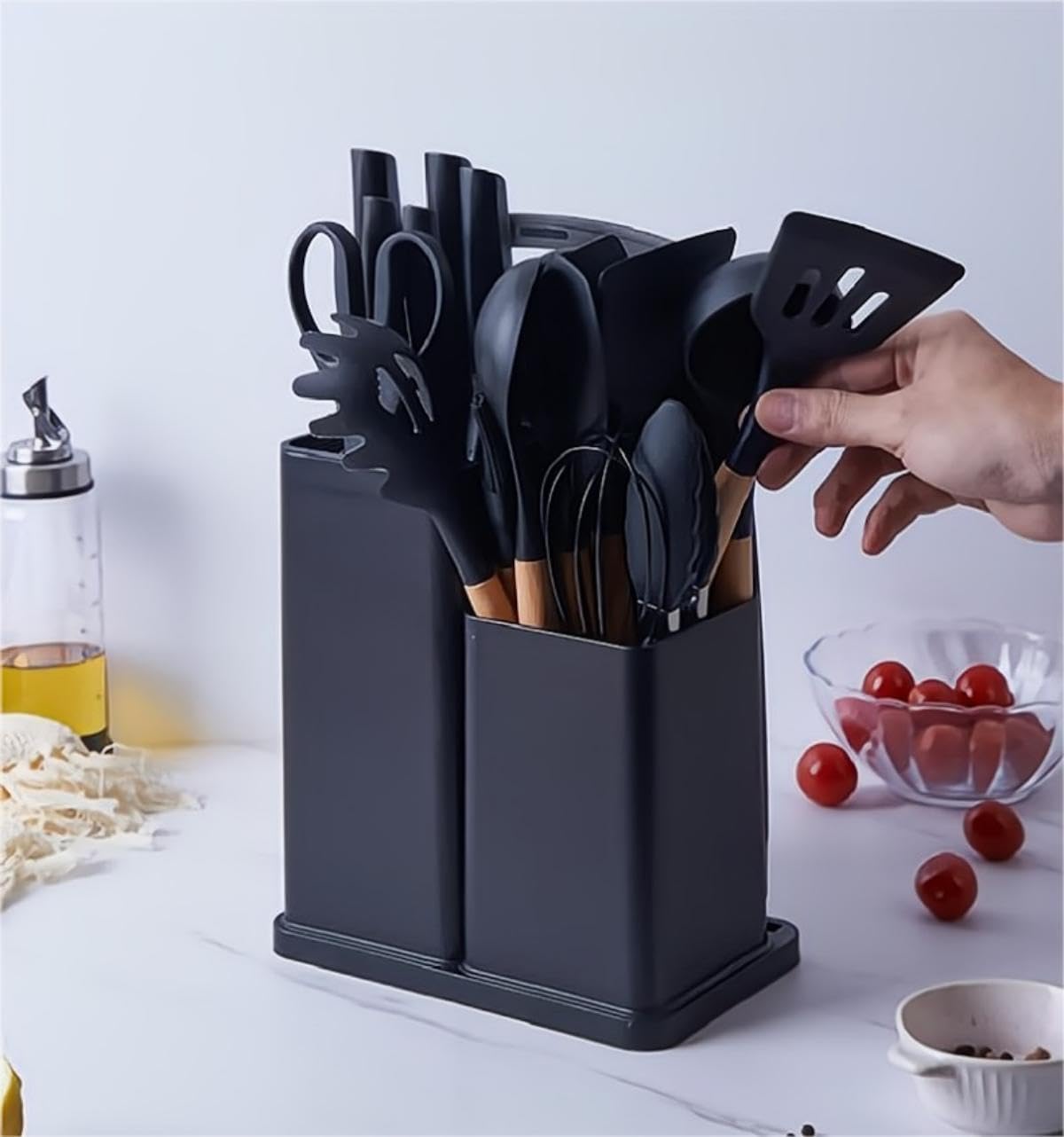 19pcs Kitchen Utensil & Knife set
