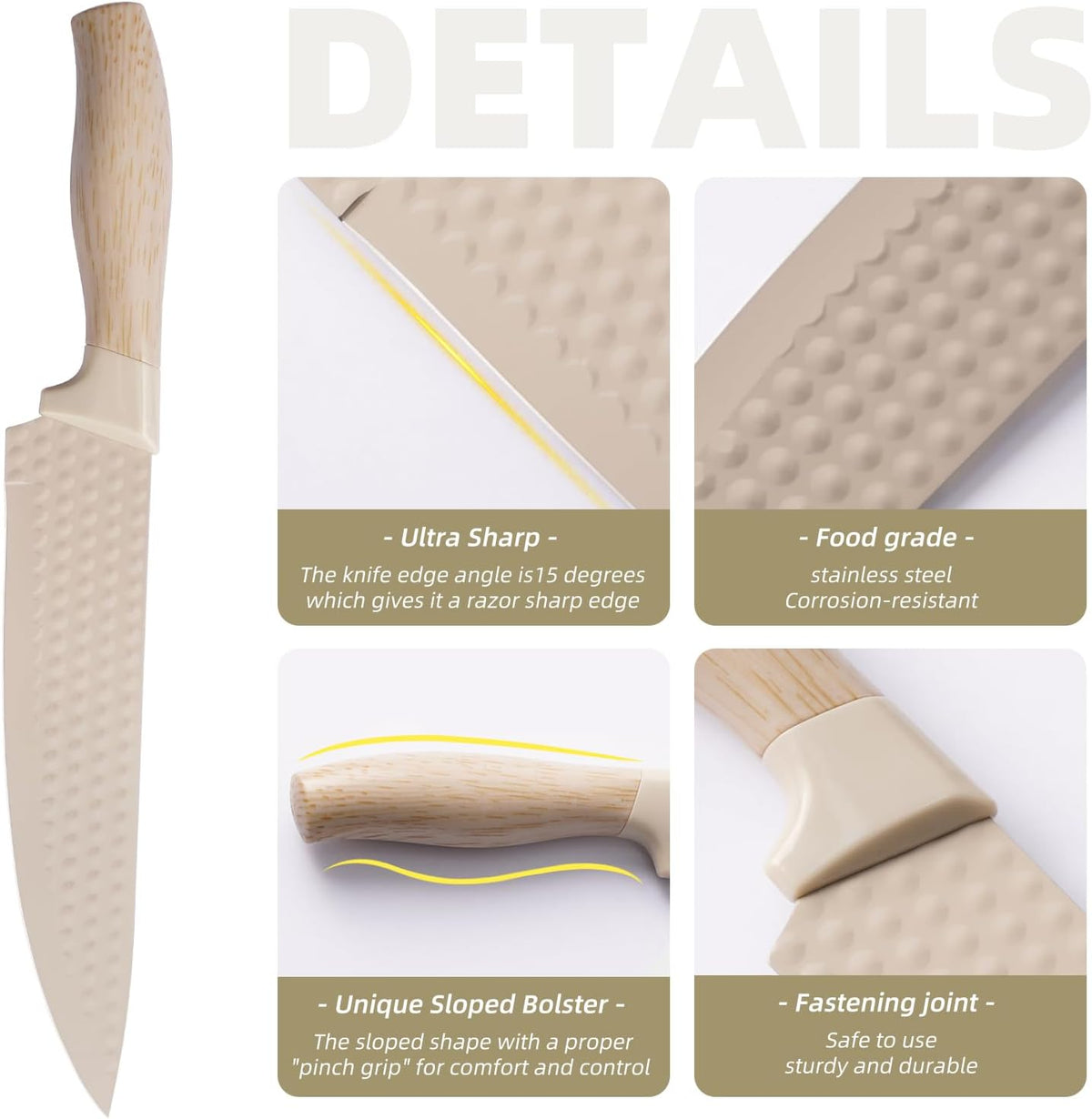 SKY-TOUCH Kitchen Knife Set