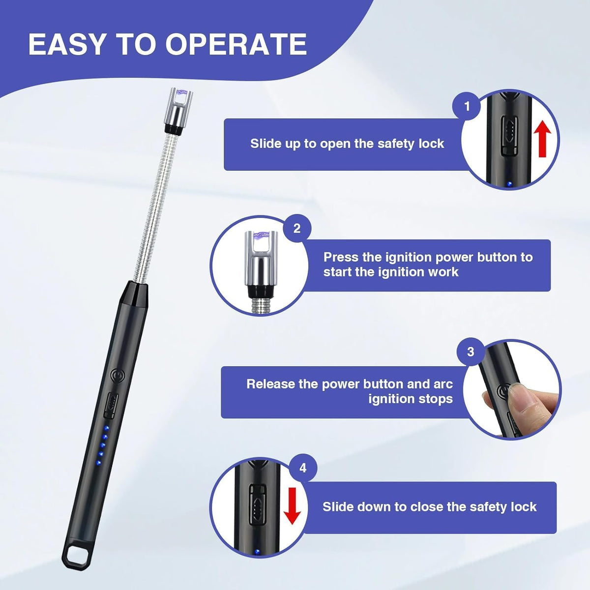 Electric Rechargeable Arc Lighter