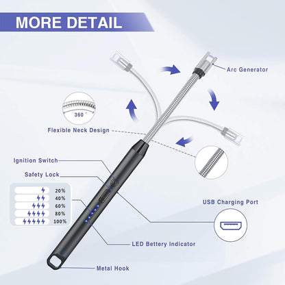 Electric Rechargeable Arc Lighter