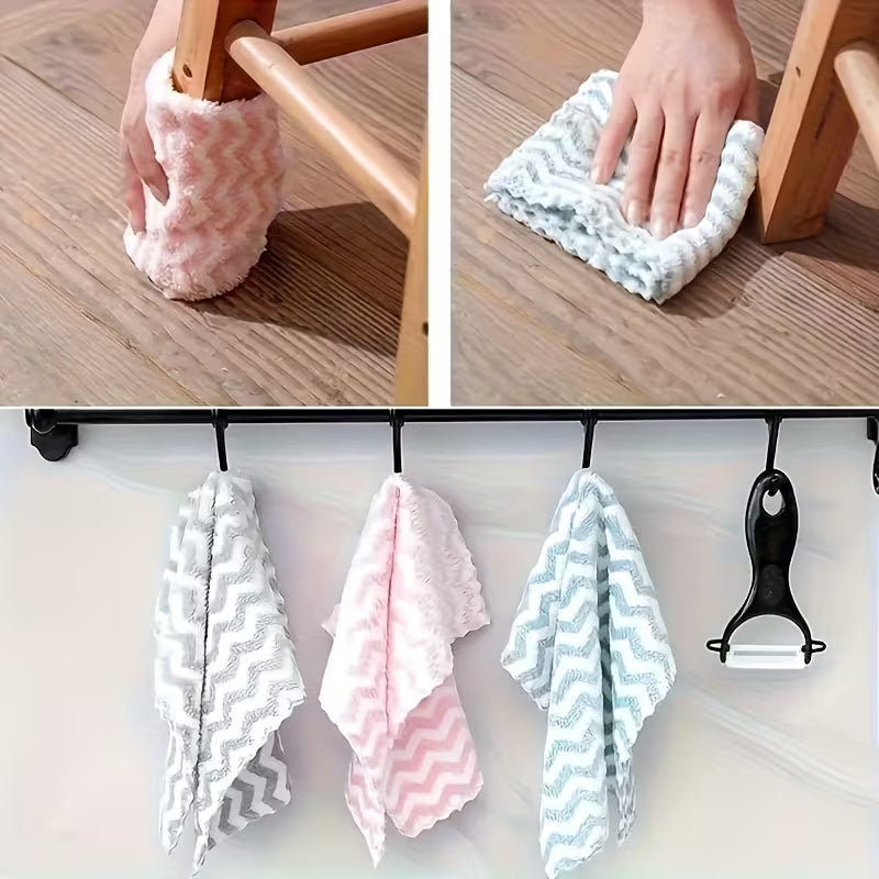 Microfiber Kitchen Towels (10-Pack)