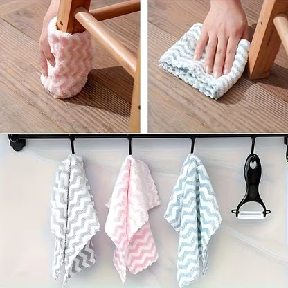 Microfiber Kitchen Towels (10-Pack)