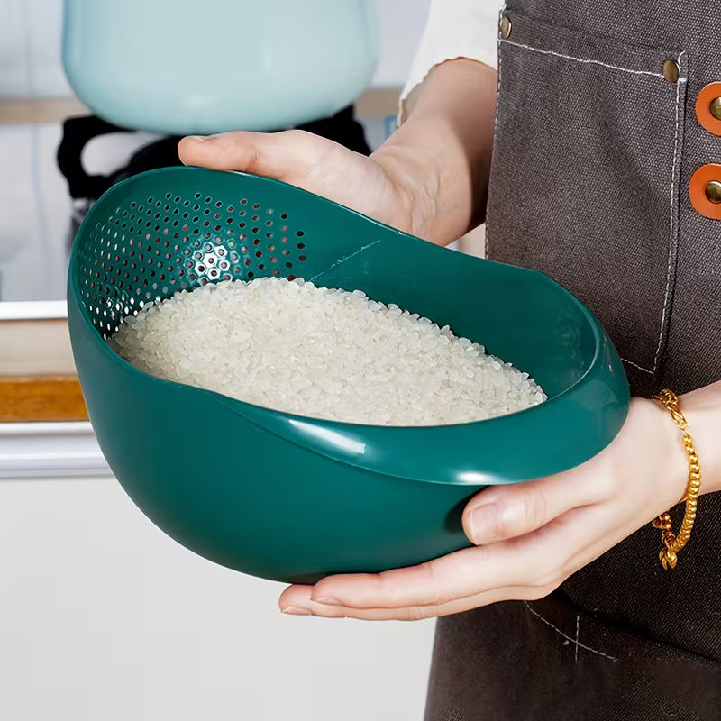 6pcs Rice Washing Drain Basket
