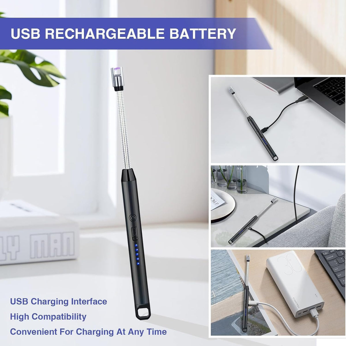 Electric Rechargeable Arc Lighter