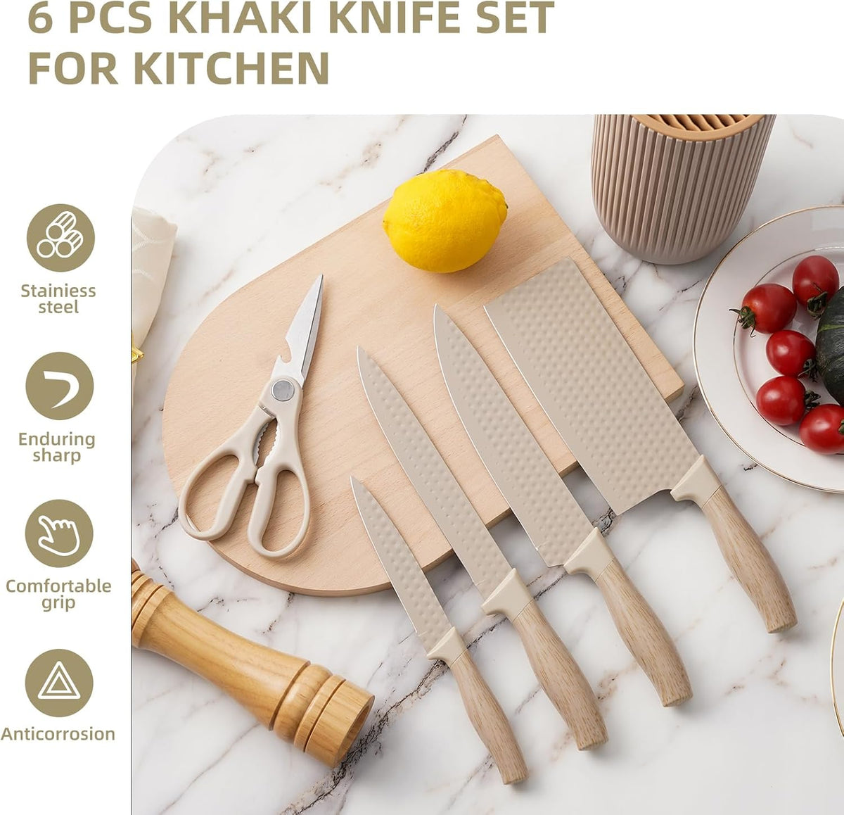 SKY-TOUCH Kitchen Knife Set