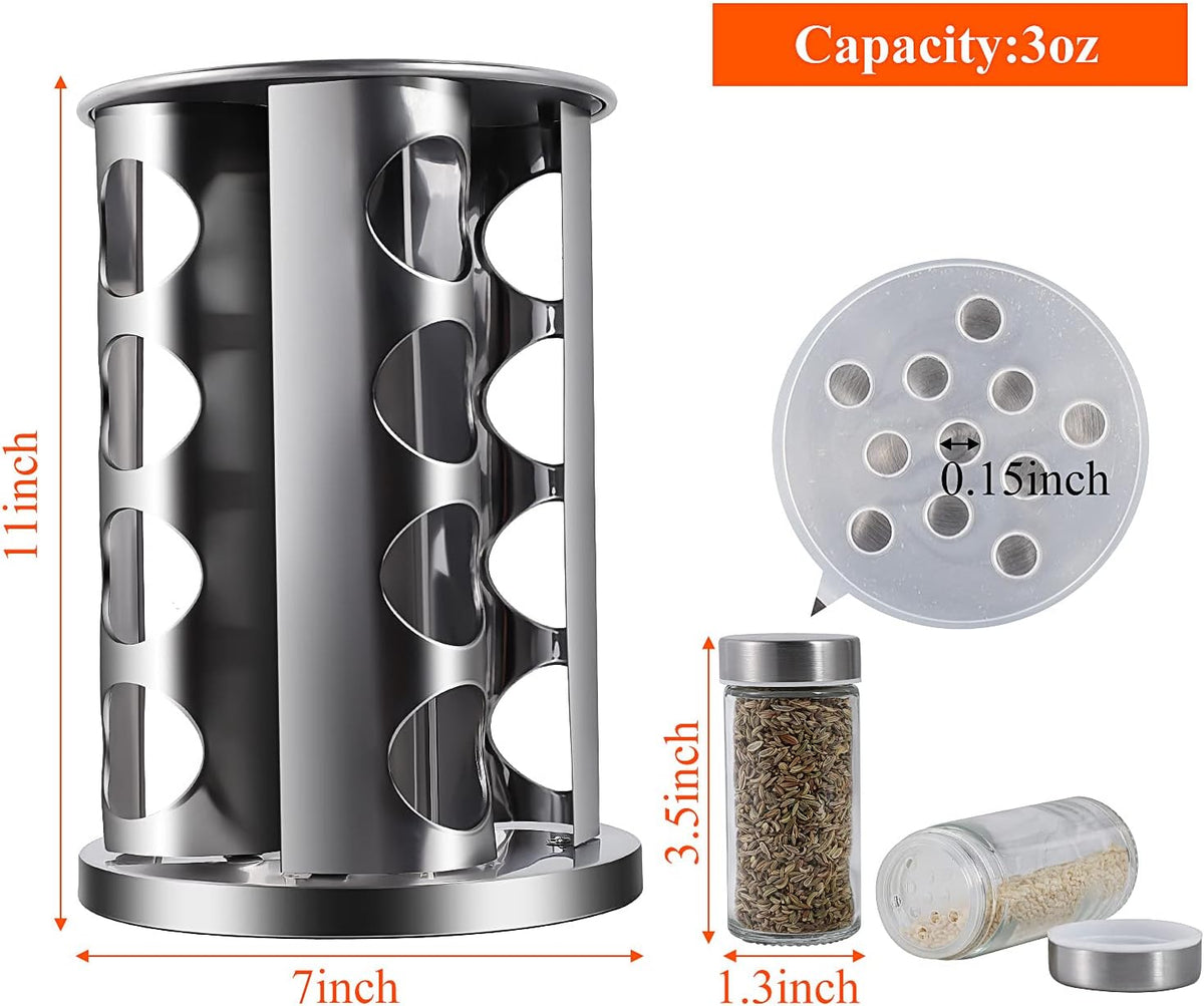 Double 2 C Revolving Spice Rack