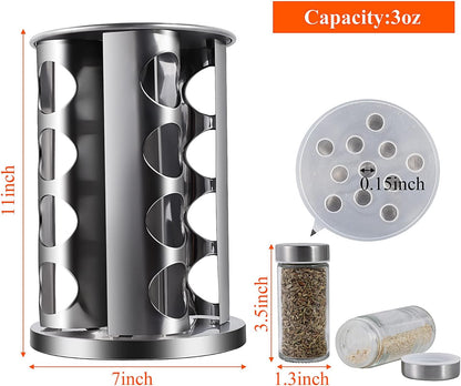 Double 2 C Revolving Spice Rack