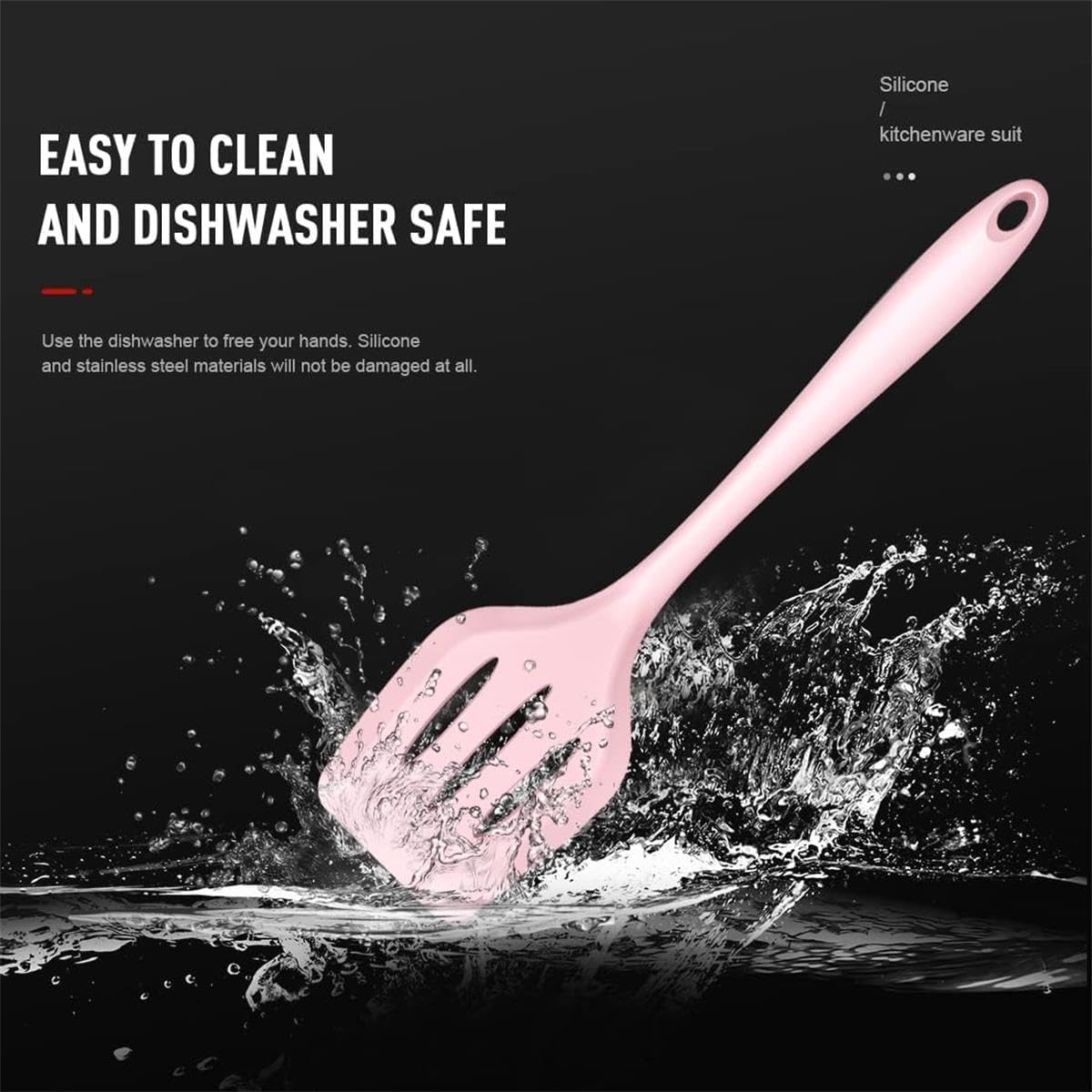 (Pink) 22Pcs Utensil Set