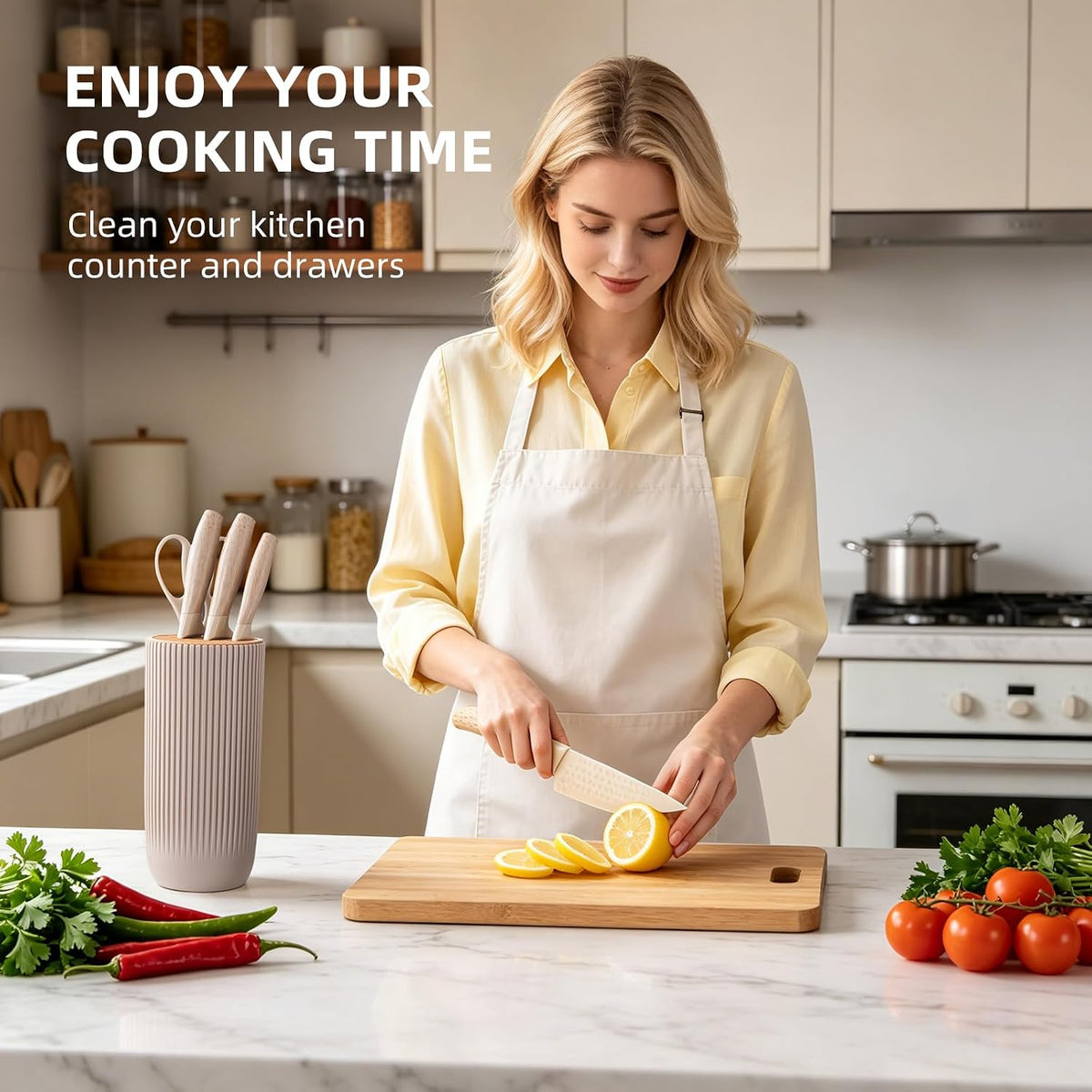 SKY-TOUCH Kitchen Knife Set