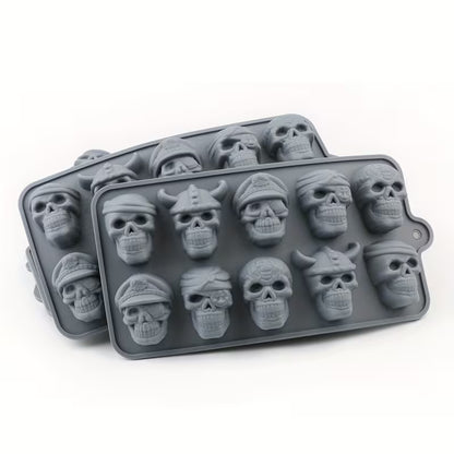 Silicone Ice & Chocolate Mould (Skull Design)