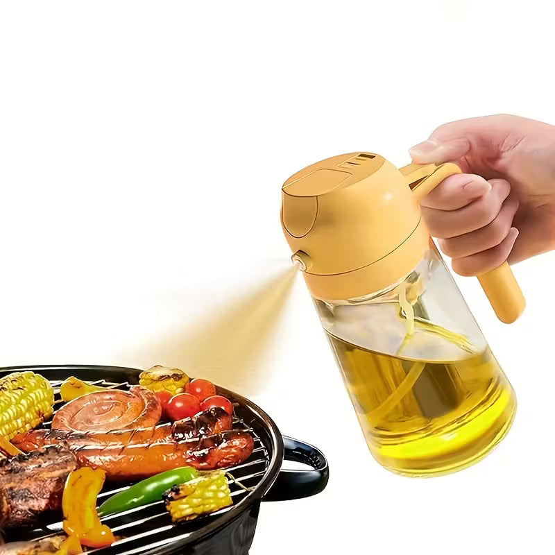2-in-1 Oil Spray & Pour Bottle