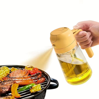 2-in-1 Oil Spray & Pour Bottle