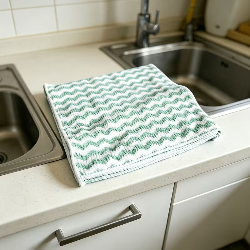 Microfiber Kitchen Towels (10-Pack)