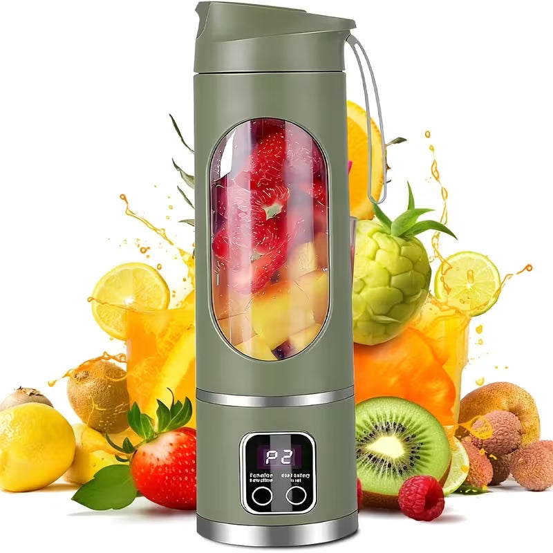 Portable 12-Blade Electric Juicer/Blender