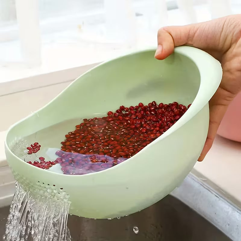 6pcs Rice Washing Drain Basket