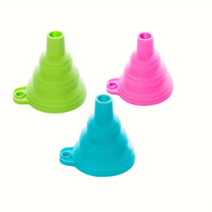 Collapsible Kitchen Funnels (3-Piece)