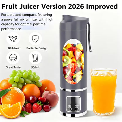 Portable 12-Blade Electric Juicer/Blender