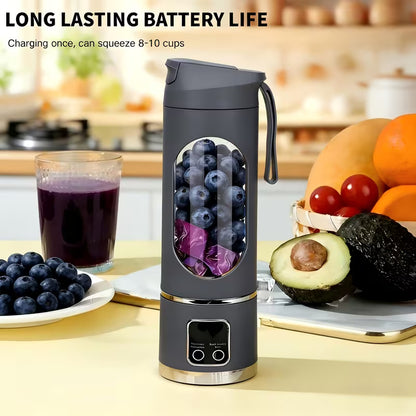 Portable 12-Blade Electric Juicer/Blender
