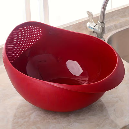 6pcs Rice Washing Drain Basket