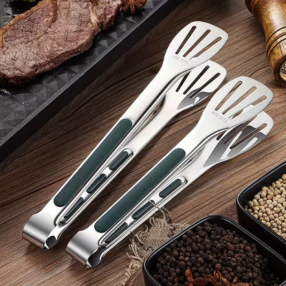 3pcs Stainless Steel Kitchen Cooking Tongs