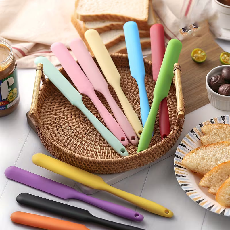 Silicone Jar Spatula Set (6-Piece)