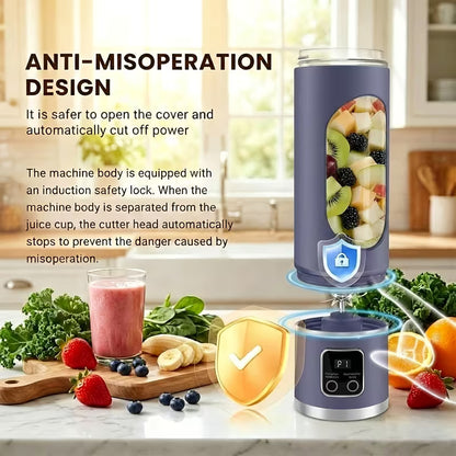 Portable 12-Blade Electric Juicer/Blender