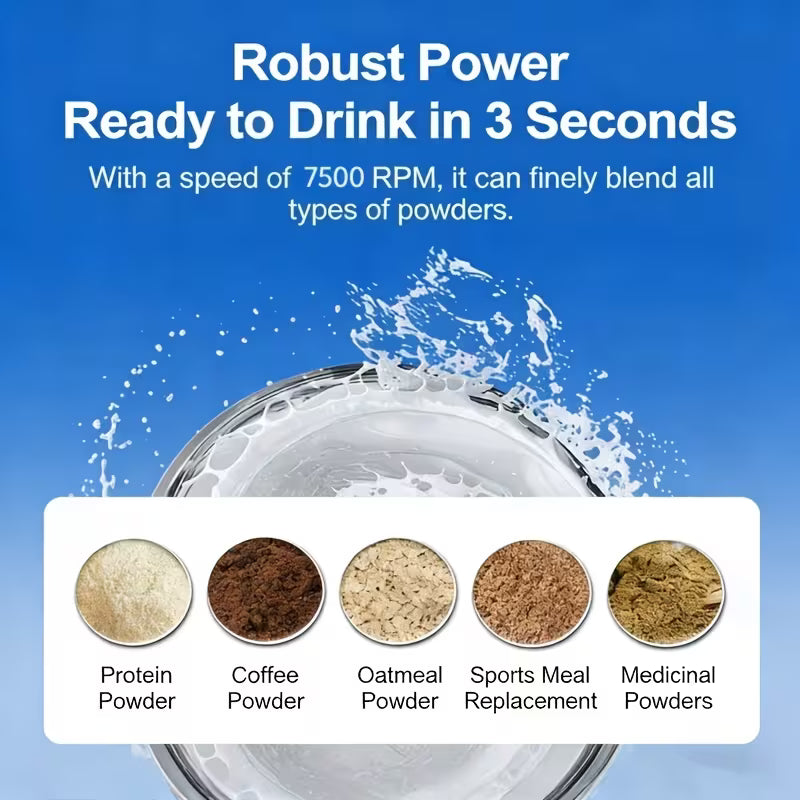 Electric Protein Shake Bottle