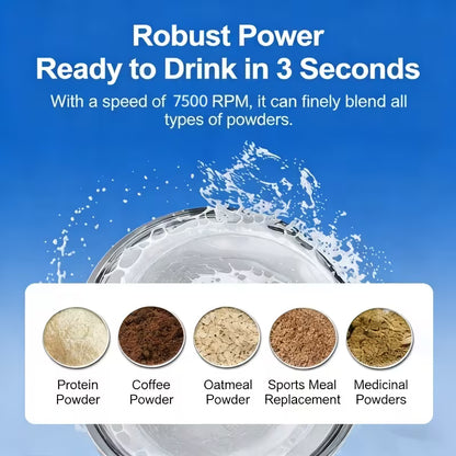 Electric Protein Shake Bottle