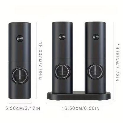 Electric Salt & Pepper Grinder Set