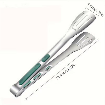 3pcs Stainless Steel Kitchen Cooking Tongs