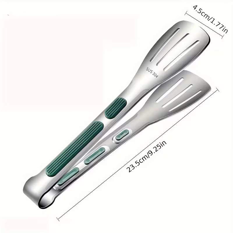 3pcs Stainless Steel Kitchen Cooking Tongs