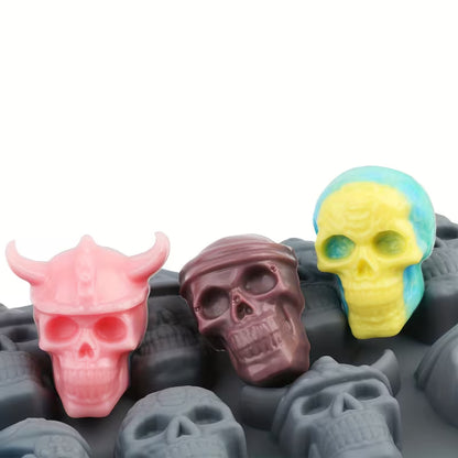 Silicone Ice & Chocolate Mould (Skull Design)